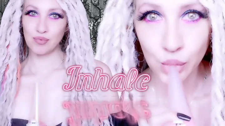 INHALE findom Princess Lucky's seductive femdom smoking will mesmerize