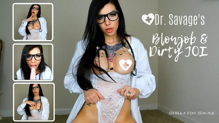 Hot Doctor Gives You JOI & Blowjob