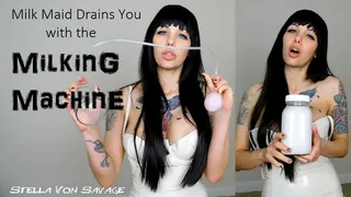 Milking Machine Drains Your Cock Dry - POV Bondage Com Draining