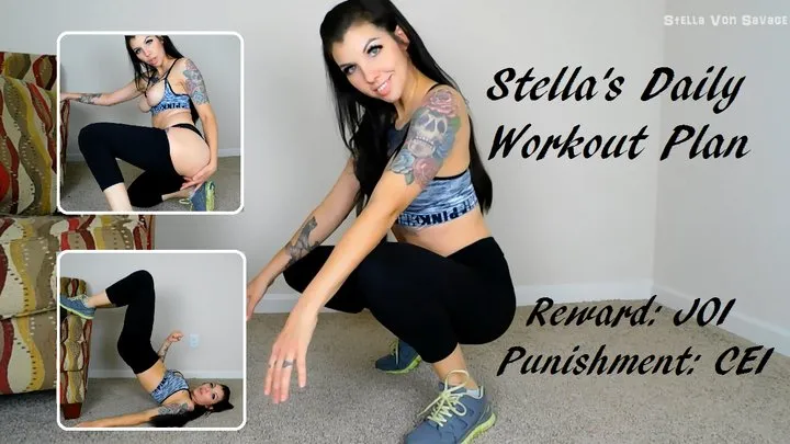 Daily Workout Plan JOI & Punishment CEI - Motivation Video Series!