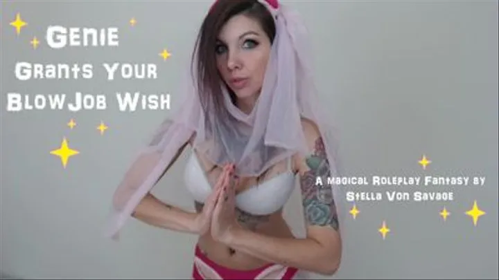 Genie Grants Your BlowJob Wish - POV Cosplay Fantasy