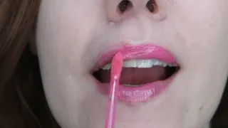 Pretty Pink Lip Gloss and an Even Prettier Pink Uvula