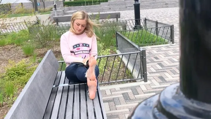 The Peeping Toms POV Of Emmy's Sexy Feet