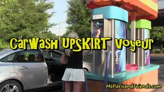 Carwash Upskirt Voyeur