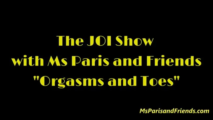 The JOI Show "Orgasms and Toes"