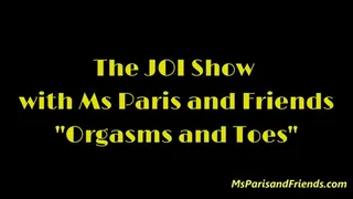 The JOI Show "Orgasms and Toes"