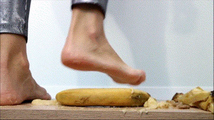 STOMP and CRUSH bananas and 4 cucumbers