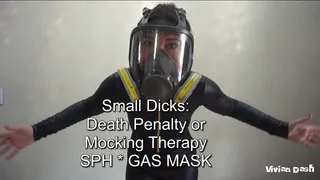 Executrix on Gas Mask and Cat Suit decides your small dick destiny SPH