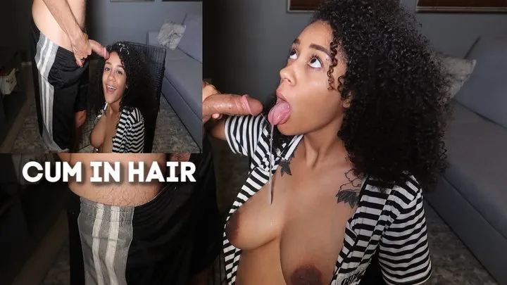 Hair Job Cum in Hair