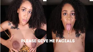 Facials for Cum Slut