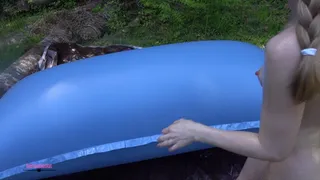 Humping A Giant Inflatable Pillow