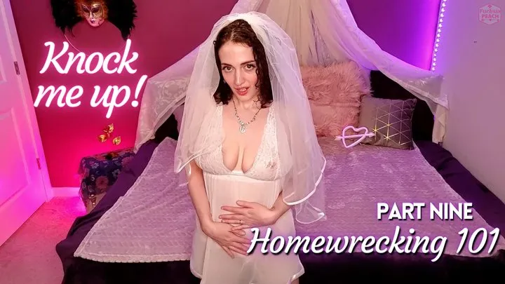 Creampie Bride - Homewrecking 101 P9 with Fuchsia Peach - POV Roleplay, Dirty Talk, Impregnation Fantasy, Wedding