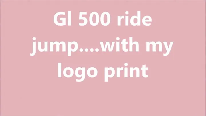 Ride jump gl 500 crystal pink print