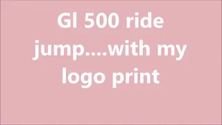 Ride jump gl 500 crystal pink print