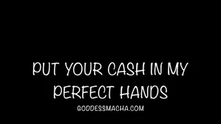 Put Your Cash In My Perfect Hands