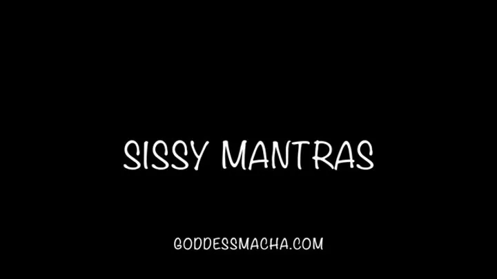 Sissy Mantras