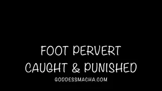 Foot Pervert Caught