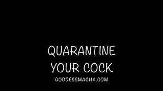 Quarantine Your Cock