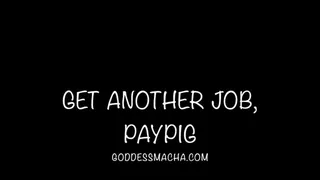 Get Another Job, Paypig