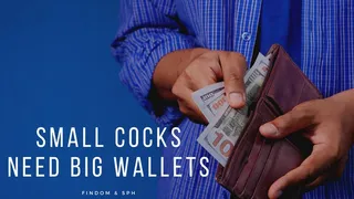 Small Cocks Need Big Wallets - Findom & SPH