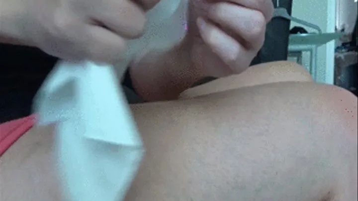 real injection in leg