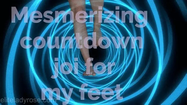 Mesmerizing countdown joi for my feet