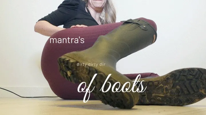 Mantra's for Rose her boots