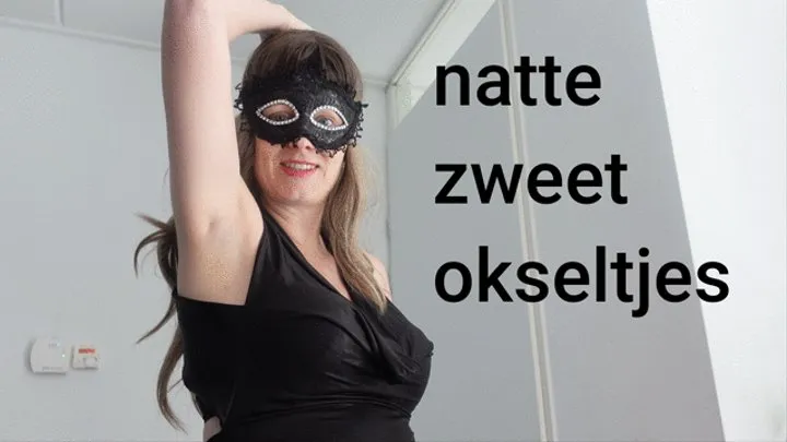 Natte zweet okseltjes