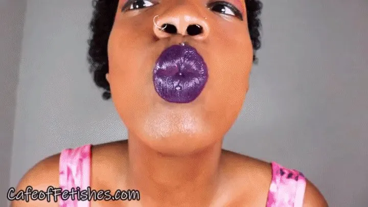 Purple Lipstick