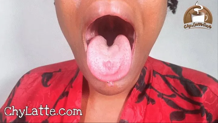 Bad Breath HIGHER QUALITY Stinky Tongue Mouth Fetish Mouth Worship Big Mouth Hot Breath ASMR Black Woman Tongue Pierced Tongue Ring Tongue Stud No Talking