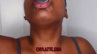 Chugging Water 4 Times - Throat Fetish, Neck Fetish