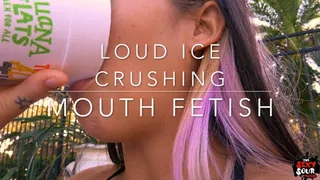 Loud Ice Crushing Mouth Fetish
