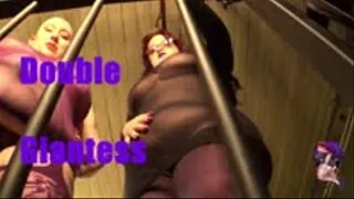 Caged by 2 Giantess BBWs