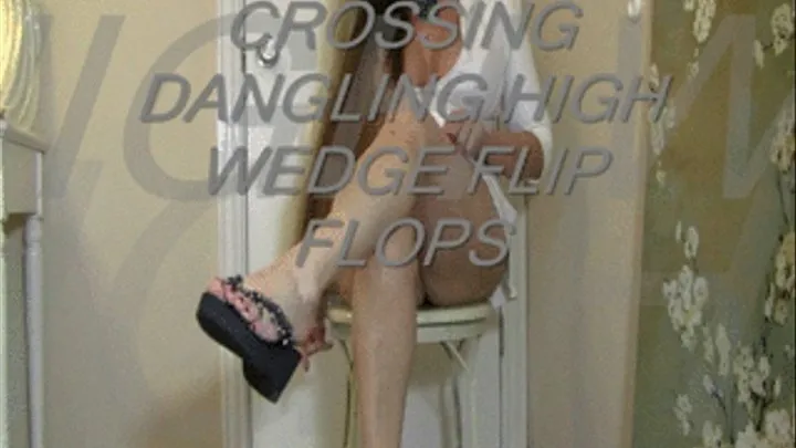 Crossing Dangling Wedge Heels