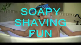 Soapy Shaving Fun