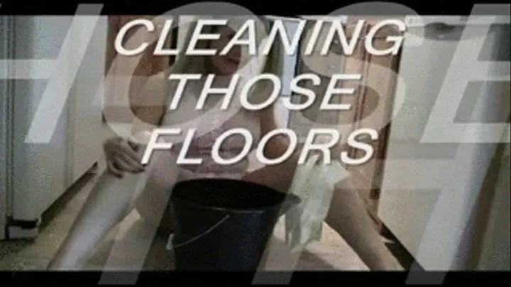 Cleaning Those Dirty Floors