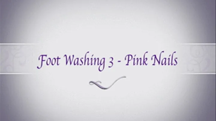 Foot Washing - Pink