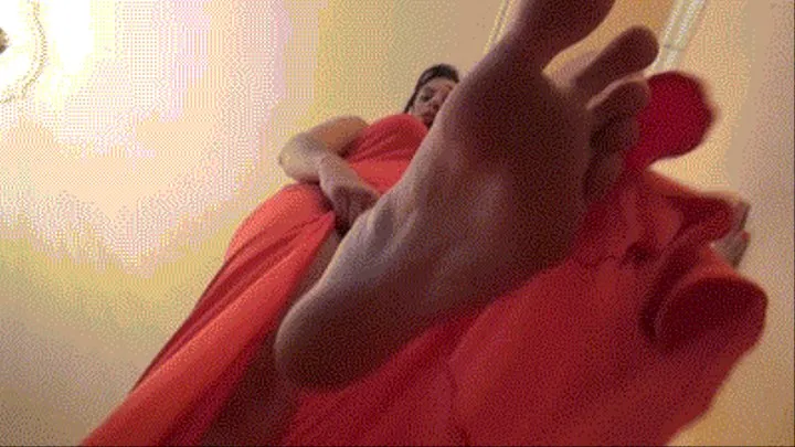 REA - Lady In Red - A Tiny Man Under My Feet - Giantess