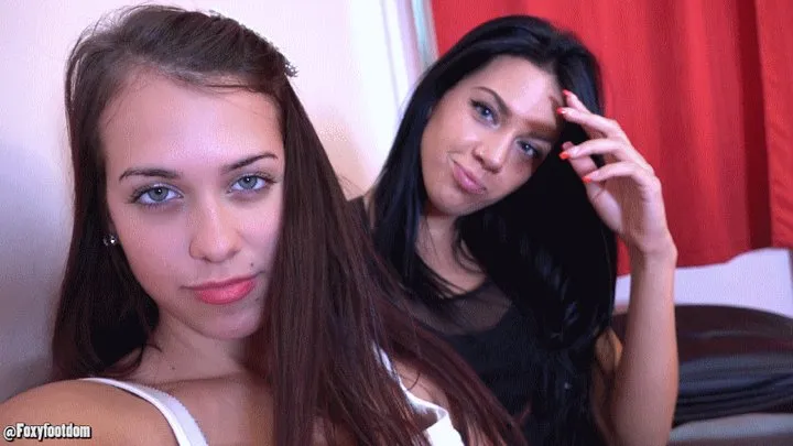 IRINA And NATASHA - Beautiful And Bratty - Face Fetish