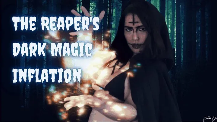 The Reaper's Dark Magic Inflation - POV Gets Magically Inflated & Burst by The Grim Reaper!!