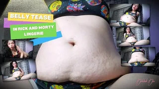 Belly Tease in Rick and Morty Lingerie