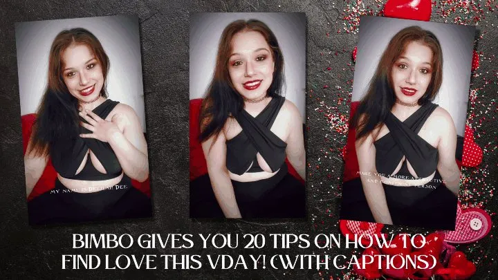 Bimbo Gives You 20 Tips On How To Find Love This Vday!