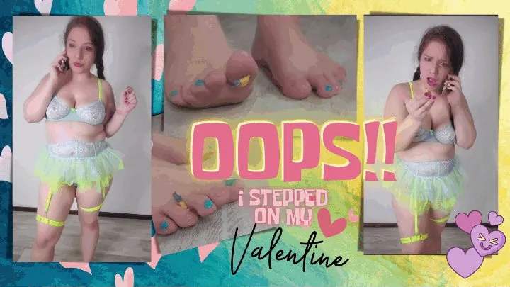 Oops!! I Stepped on My Valentine!! - MKV