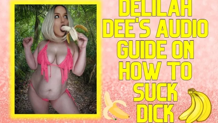 How To Suck Dick - Audio Only