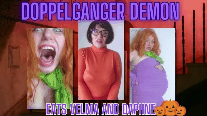 Doppelganger Demon Eats Velma and Daphne - MKV