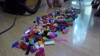Vacuuming Legos & Little Toys