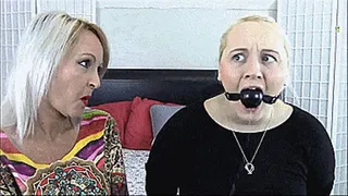Real Life Step-Mother And Step-Daughter Does Gags And Bondage! (Double Volume)