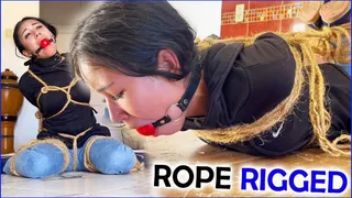 Rope Rigged and Heavily Restrained by Rough Rogues (FULL SESSION)