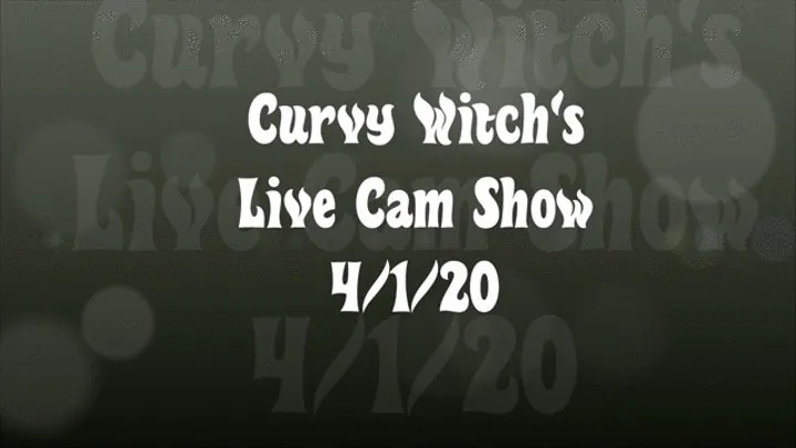 Cam Show 4-1-20