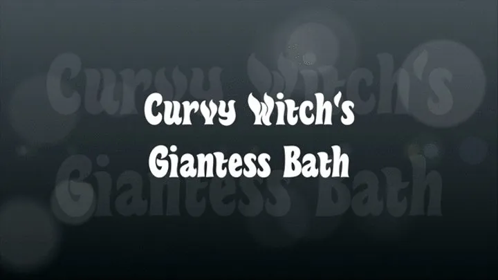 BBW Giantess Bath